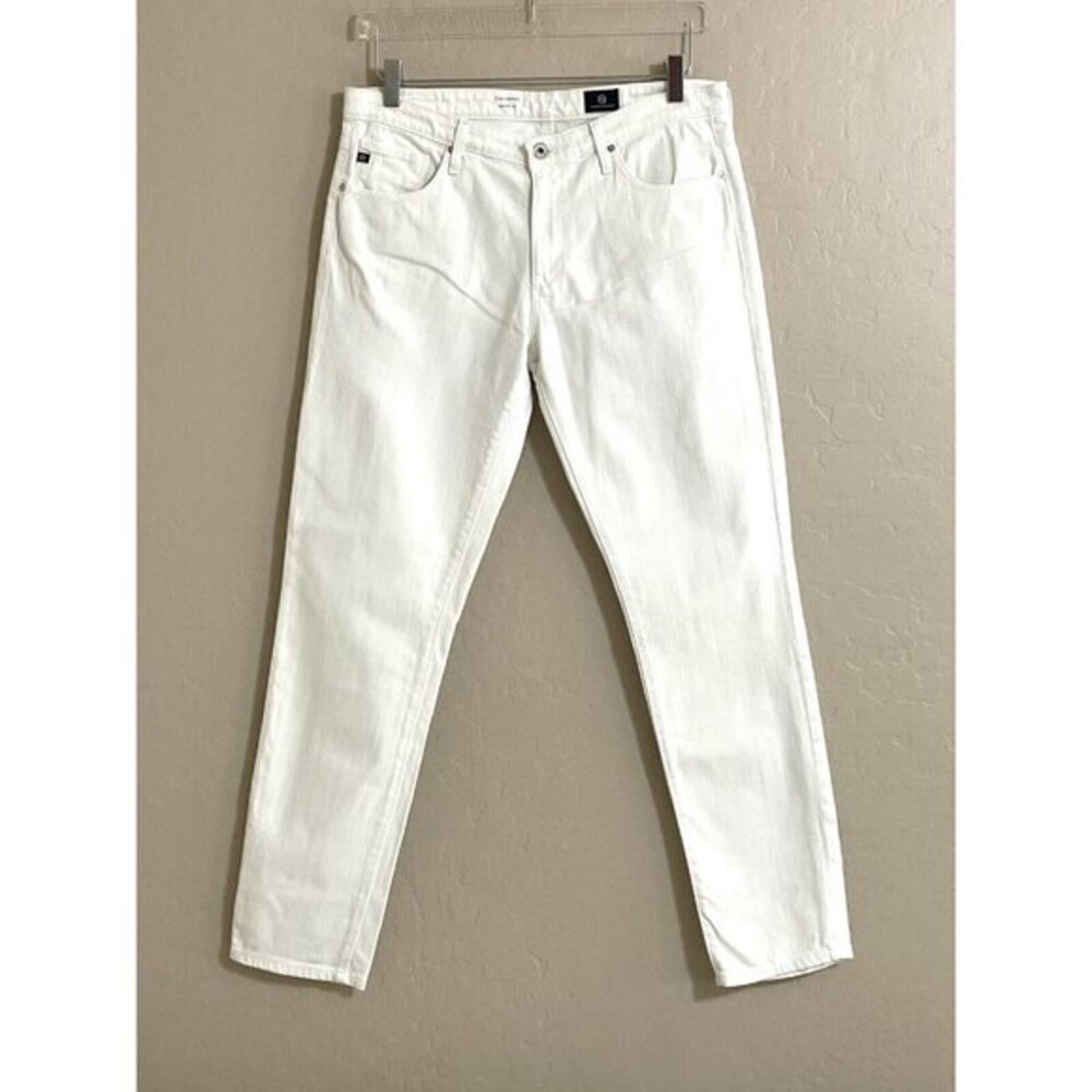 AG Adriano Goldschmied The Prima Skinny Jeans White Denim Sz 29 $188